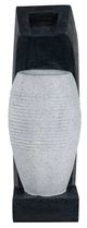 A & B Home Black/White Outdoor Water Fountain-1