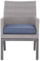 Signature Design by Ashley® Dillon Beach 2-Piece Gray Aluminum/Wicker Outdoor Arm Chair-3