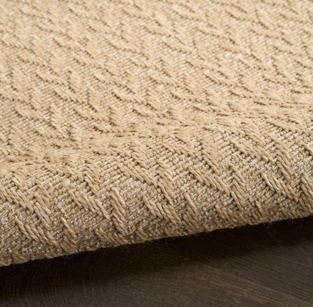 Nourison Home™ Tulum TLM02 Taupe 5'x7' Style 2 Area Rug-3