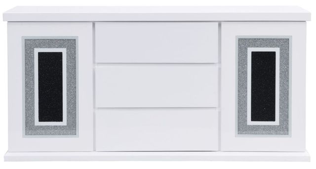 Global Furniture USA Monaco White Buffet-1