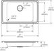 Elkay Lustertone® Classic Lustrous Satin Stainless Steel 31" x 19.5" x 4" FR2-Hole Single Bowl Drop-in Classroom ADA Sink-1