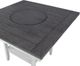 Crown Mark Fulton Gray Counter Dining Table with Chalk Base-3