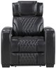 Homelegance® Apex Black Power Recliner with Headrest-3