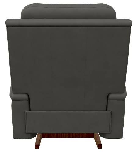 La-Z-Boy® Greyson Blue Grey Leather Power Rocking Recliner with Headrest-3