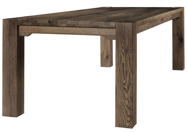 Artisan & Post by Vaughan-Bassett Dovetail Aged Gray 76'' Gathering Dining Table-0