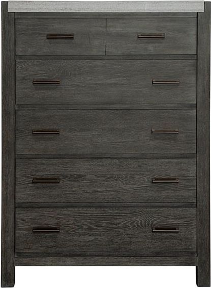 Magnussen Home® Plum Creek Ravenwood Black Drawer Chest-2