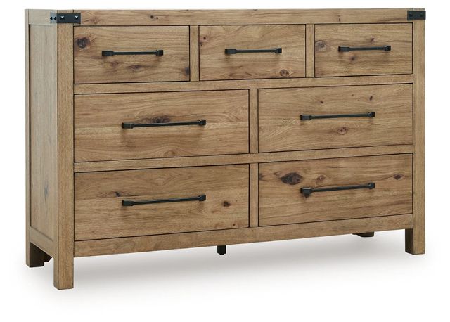 Signature Design by Ashley® Ridgester Light Brown Dresser-0