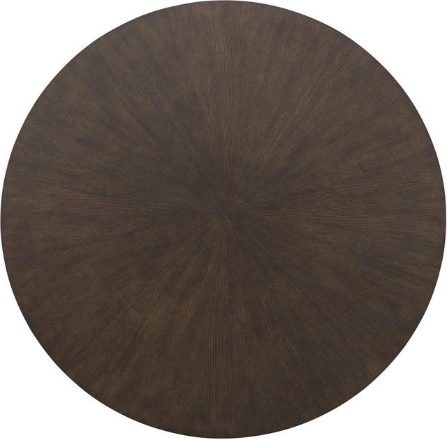 Signature Design by Ashley® Brazburn Dark Brown Coffee Table with Metal Gold Legs-2