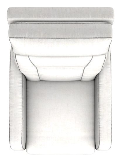 La-Z-Boy® Lennon Cream Power Rocking Recliner with Headrest-4