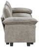 Homelegance® Dublin 2-Piece Dark Pewter Loveseat-3