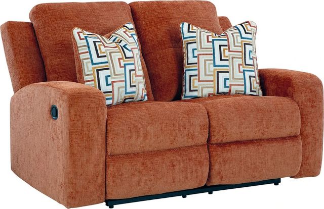 Signature Design by Ashley® Danum Spice Manual Reclining Loveseat-0