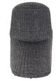 Four Hands Portia Vintage Coal Woven Outdoor Dining Arm Chair-3
