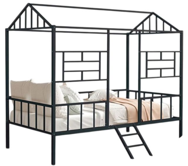 Furniture of America® Rhonda Black Twin Loft Bed-0