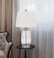 Cal® Lighting & Accessories Solaro Brushed Steel Table Lamp-1