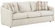 Craftmaster® Customizable CM Leather High Sloping Track Arm Sofa-0