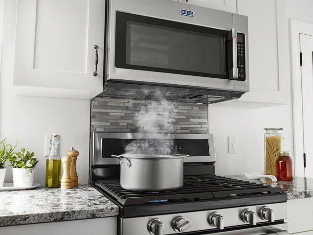 Maytag® 2.0 Cu. Ft. Fingerprint Resistant Stainless Steel Over The Range Microwave-3