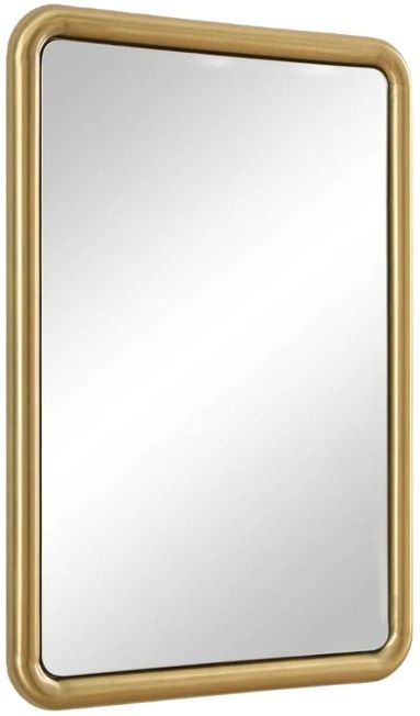 Uttermost® Atkinson Antique Brass Rectangular Mirror-2
