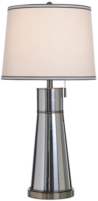 Stylecraft Hoke Silver Table Lamp-1