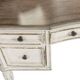 Liberty Furniture Magnolia Manor Weathered Brown Vanity Desk with Antique White Base-2