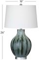 Bassett Mirror Mersay Smoke Table Lamp-3