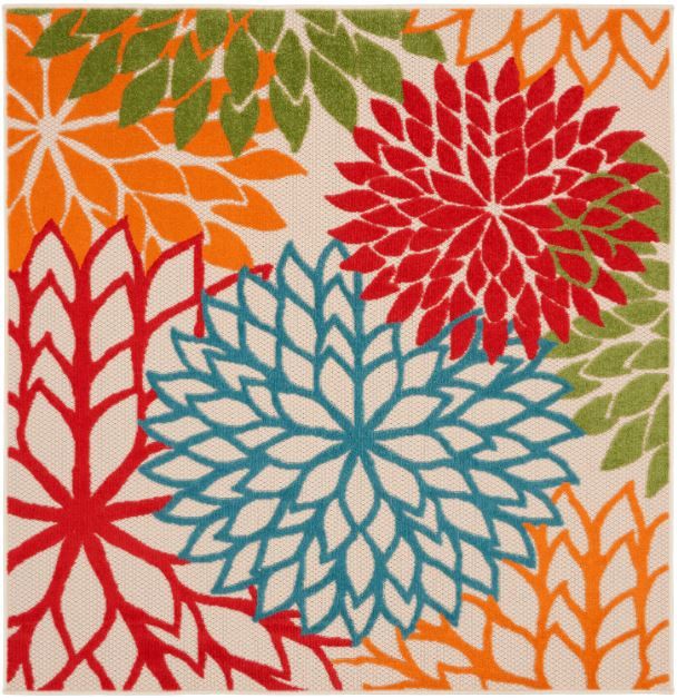 Nourison Home™ Aloha 5' Square Area Rug-0