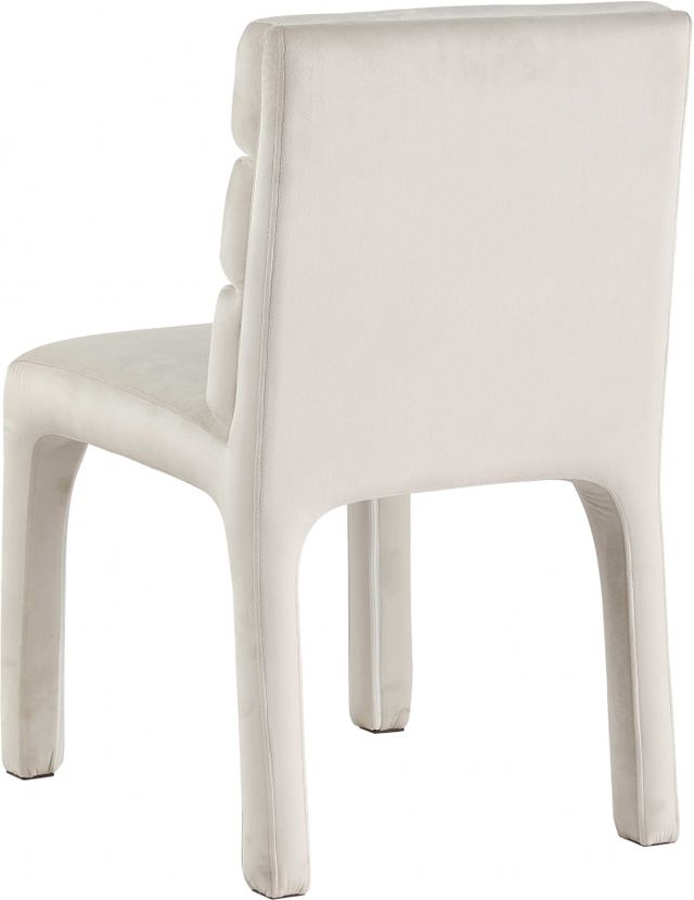 Meridian Furniture Kai Cream Upholstered Dining Side Chair-3