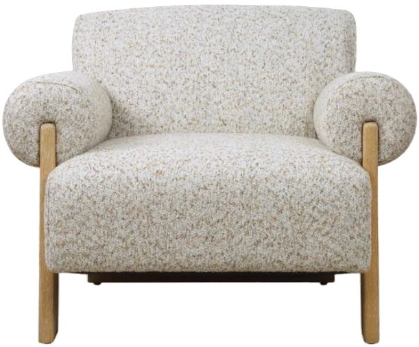 Uttermost® Juncture Ivory Upholstered Accent Chair-3