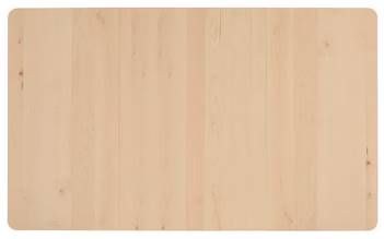 Bassett® Furniture BenchMade Origins Dandridge Natural 36" Rectangle Dining Table with Leaf-1