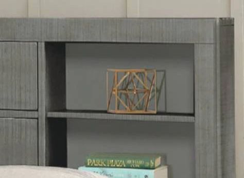 Sunny Designs™ Flex Life Ranch House Little Boy Blue Twin Captains Bookcase Storage Bed-1