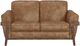 International Furniture Direct Loft Brown Cognac Loveseat-2