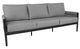 CabanaCoast® Customizable Trellis Aluminum/Natural Fiber Outdoor Sofa-0