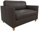 Best® Home Furnishings Customizable Bayment Leather Chair and a Half with Honey Birch Legs-0