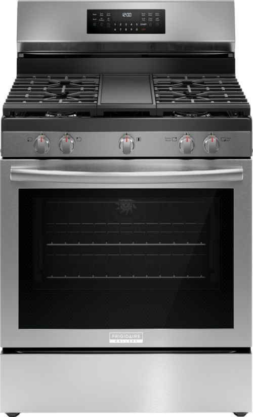 Frigidaire Gallery® 30" Smudge-Proof® Stainless Steel Freestanding Gas Range 