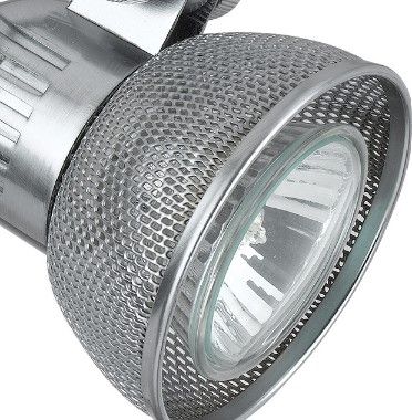 Cal® Lighting & Accessories Brushed Steel Track Light-1