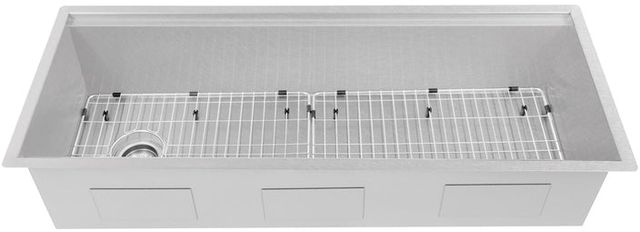 ZLINE Garmisch 43" Stainless Steel Undermount Single Bowl Kitchen Sink with Bottom Grid and Accessories-1