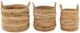 Dovetail Furniture Zephyr 3-Piece Natural Basket Set-0