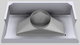 Vent-A-Hood® Designer Series 54" White Wall Mounted Range Hood-4