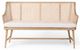 Magnolia Home by Joanna Gaines Mirabel Brown/Cream Bench-1