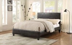 Mazin Furniture DeLeon Brown Eastern King Bed-1