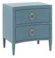 Mornington Sunrise Azure 2 Drawer Nightstand-3