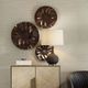 Uttermost® Peonia 3-Piece Golden Dark Bronze Aluminium Indoor-Outdoor Wall Decor Set -1