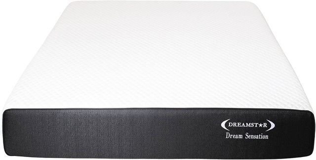 Dreamstar Bedding Luxury Collection Dream Sensation 10.5" Gel Memory Foam Medium Smooth Top Twin XL Mattress in a Box-1
