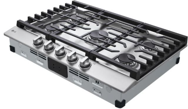 LG 30" Stainless Steel Gas Cooktop-1