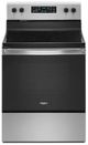 Whirlpool® 30" Fingerprint Resistant Stainless Steel Freestanding Electric Range-0