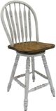 Liberty Furniture Carolina Crossing Windson Antique Honey/White Swivel Counter Stool-0