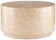 Linon Capiz Gold Ivory Coffee Table-0