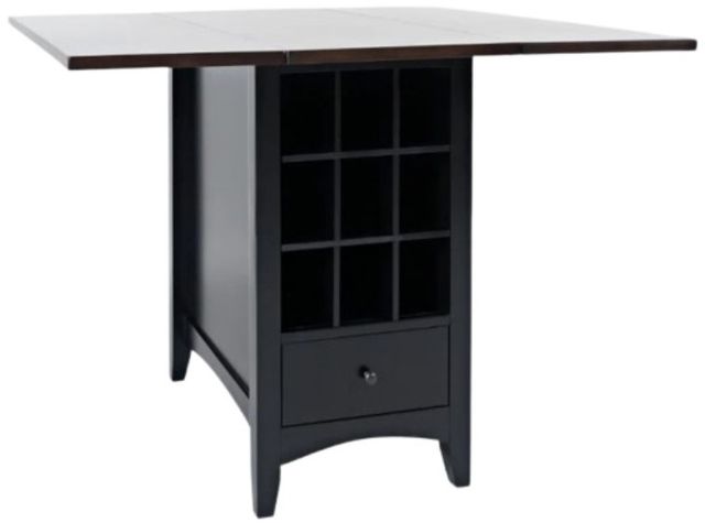 Jofran Inc. Asbury Park 5-Piece AP Black/Autumn Brown Dining Set-3