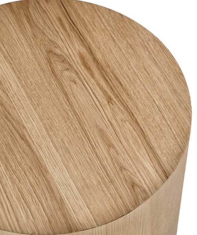 Classic Home Layne Natural Round End Table-2