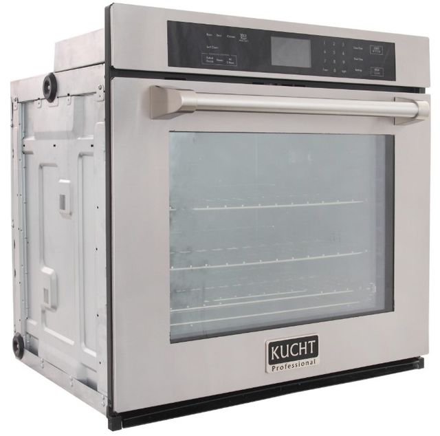 Kucht Professional 30" Stainless Steel Single Electric Wall Oven-1