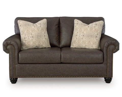 Benchcraft® Roxmere Umber Loveseat-1